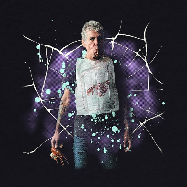 Anthony Bourdain Vintage by trippyanime